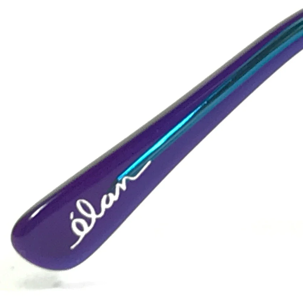 Elan 3002 PURPLE BLUE Eyeglasses Frames Square Full Rim 50-17-140